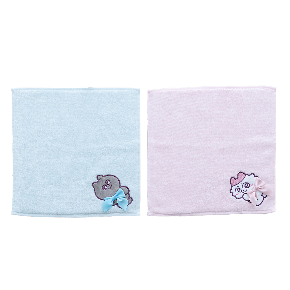 うすくろビッグリボン ハンカチ