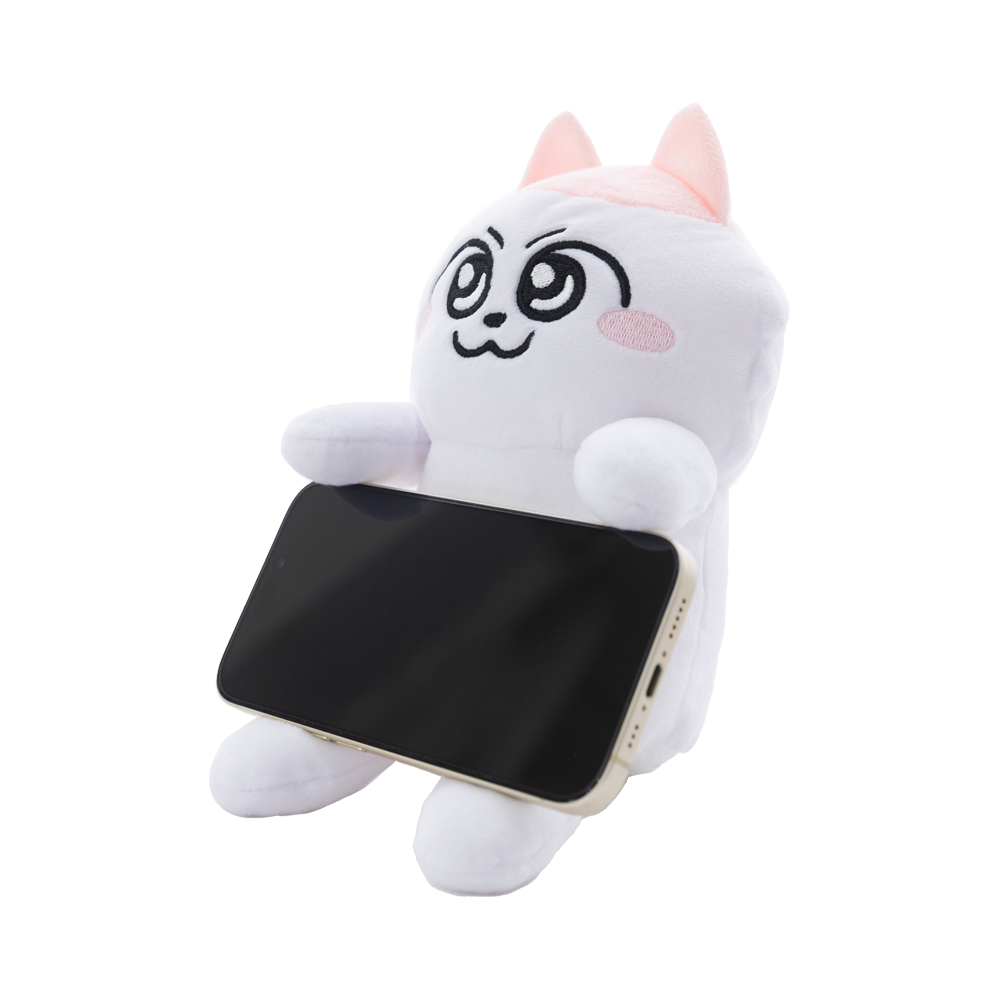 ぬいぐるみスマホスタンド(ンめねこ)