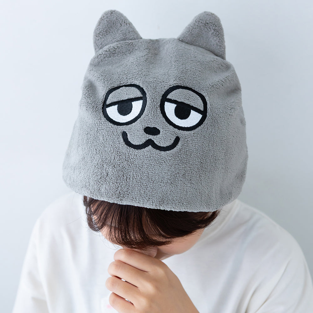 タオルキャップ(うすくろ)