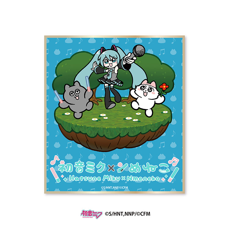 初音ミク×ンめねこ トレーディング色紙(全5種)