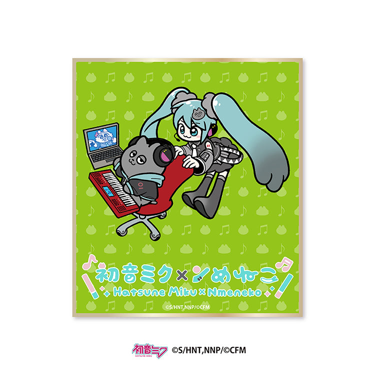 初音ミク×ンめねこ トレーディング色紙(全5種)