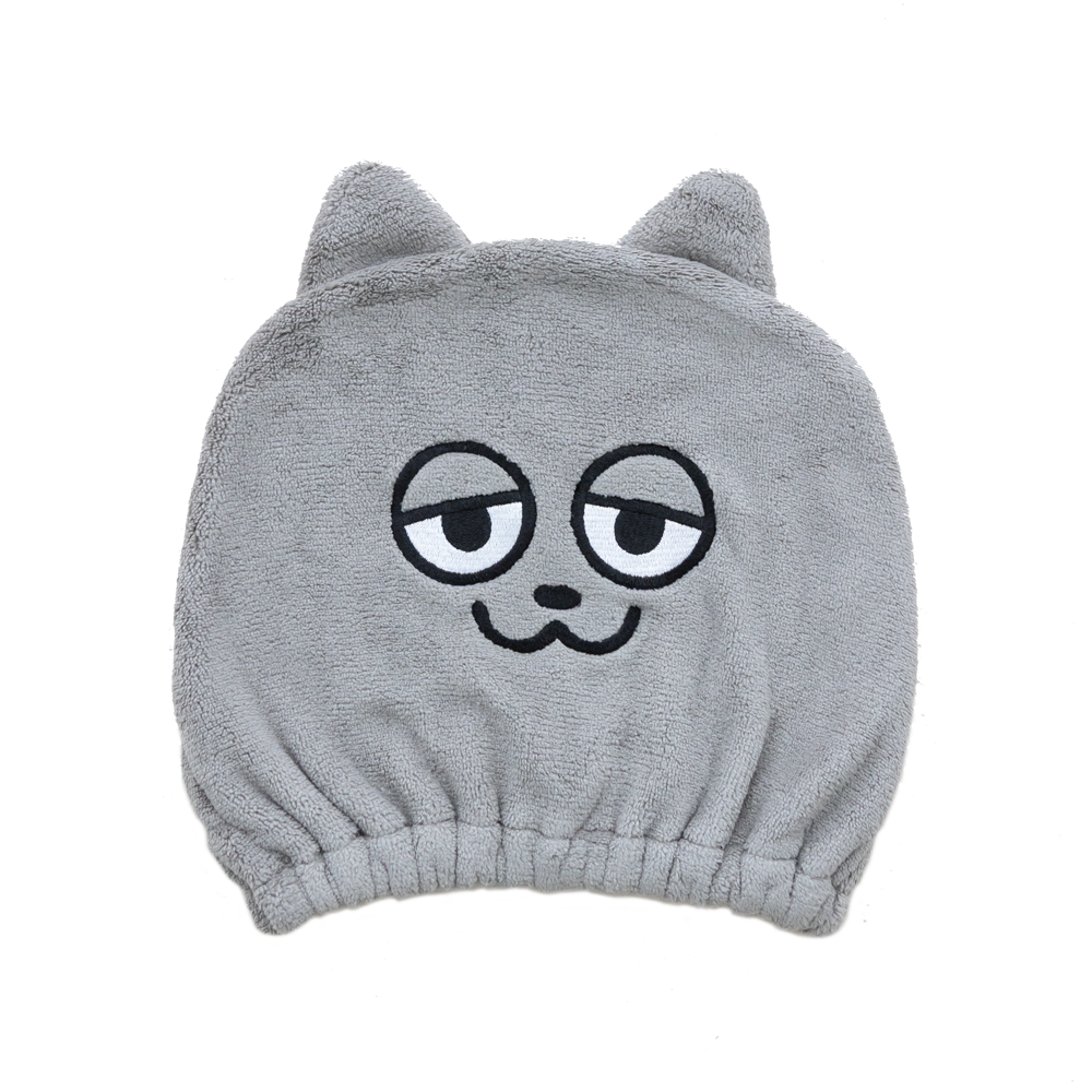 タオルキャップ（うすくろ）