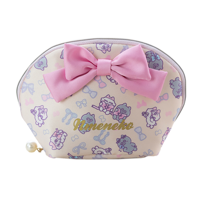 ンめねこビッグリボン ポーチ