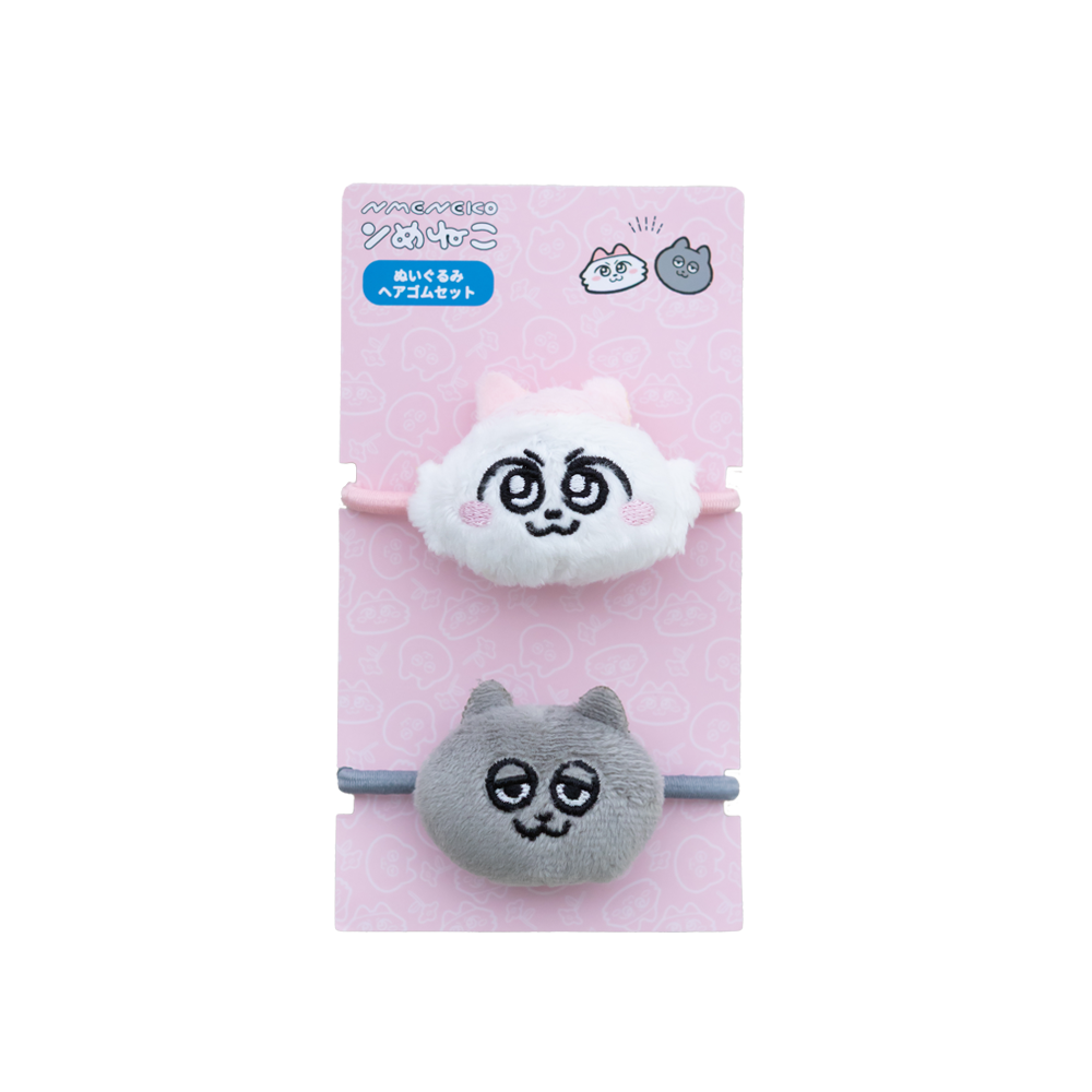 ぬいぐるみヘアゴムセット