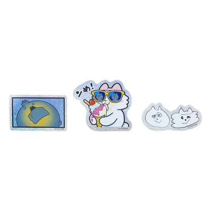 ステッカーセット(ホログラム３種×１セット)