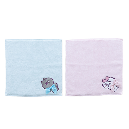 ンめねこビッグリボン ハンカチ