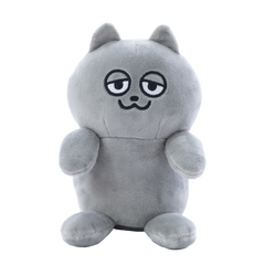 ぬいぐるみスマホスタンド（うすくろ） – ンめねこ
