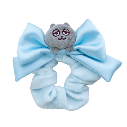 うすくろビッグリボン シュシュ