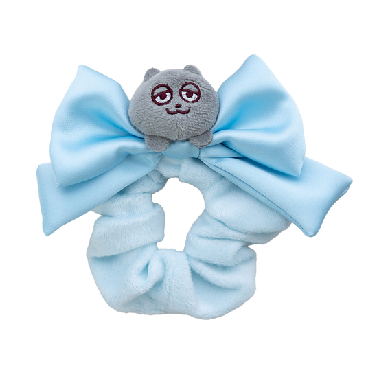 うすくろビッグリボン シュシュ