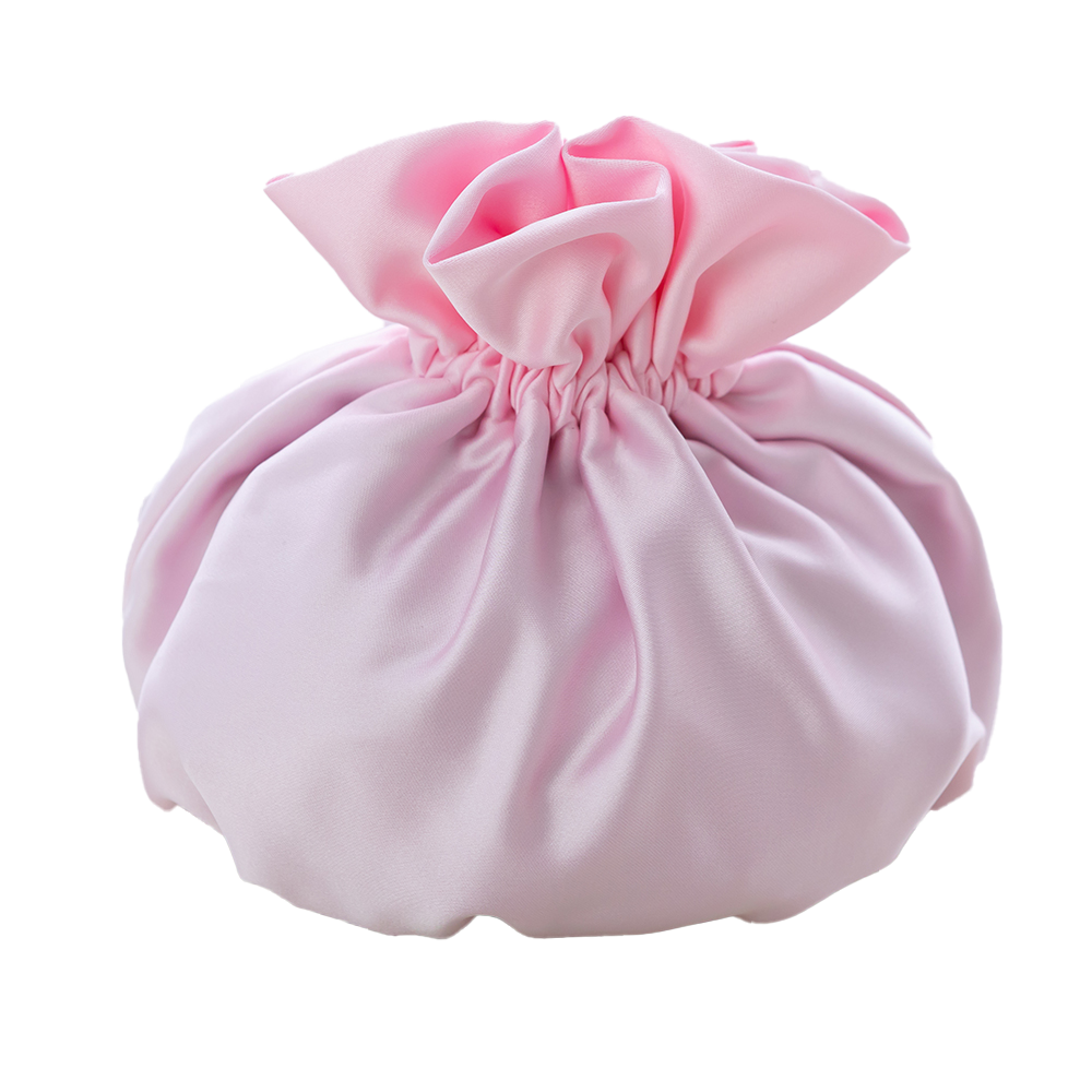 ンめねこビッグリボン 丸型巾着