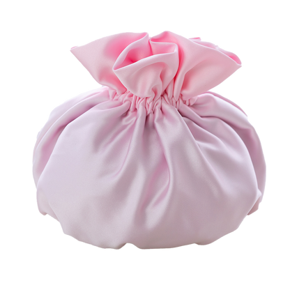 ンめねこビッグリボン 丸型巾着