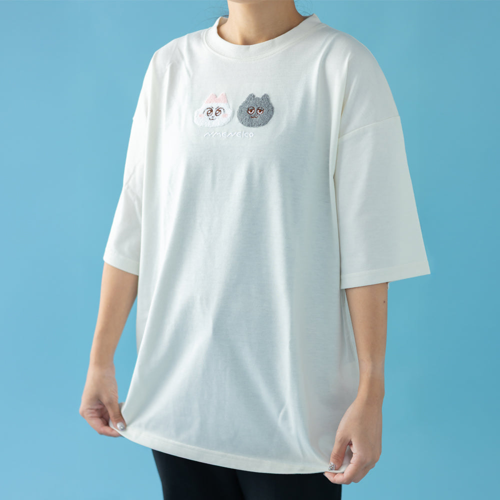 サガラ刺繍Tシャツ – ンめねこ