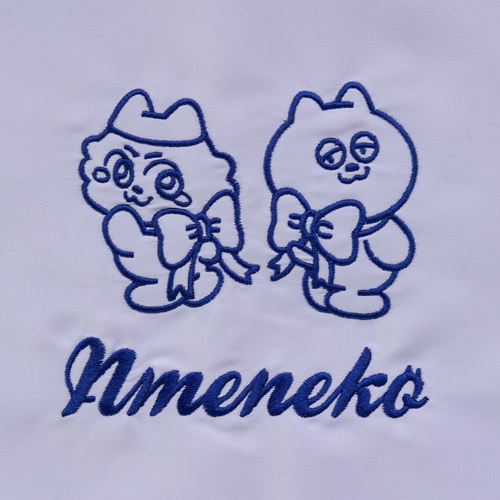 ンめねこビッグリボン トートバッグ