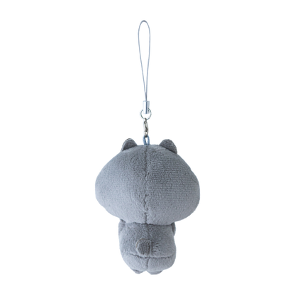 手のひらでおやすみマスコット（うすくろ）