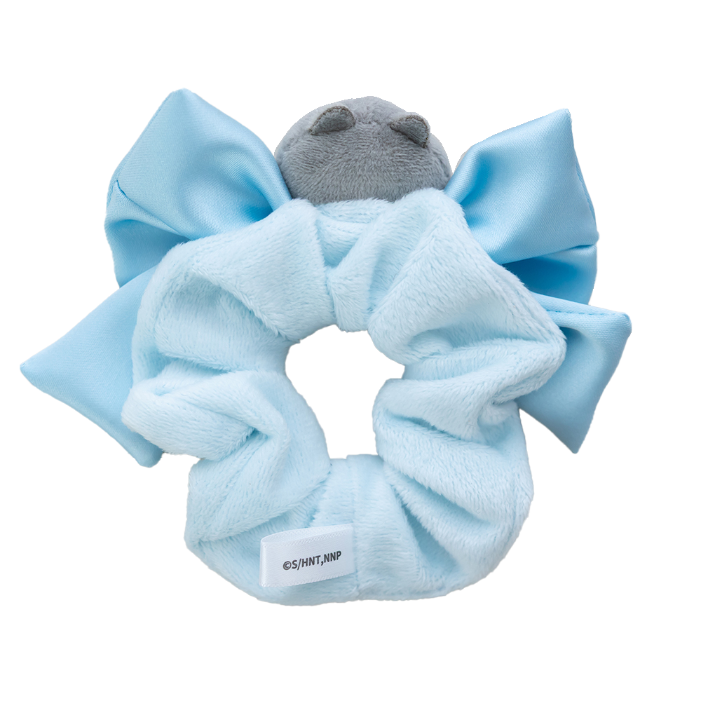 うすくろビッグリボン シュシュ