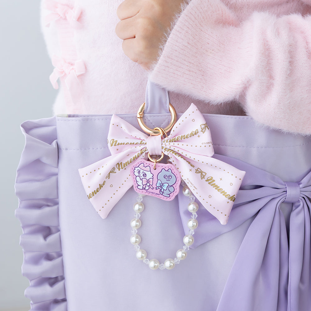 ンめねこビッグリボン チャーム