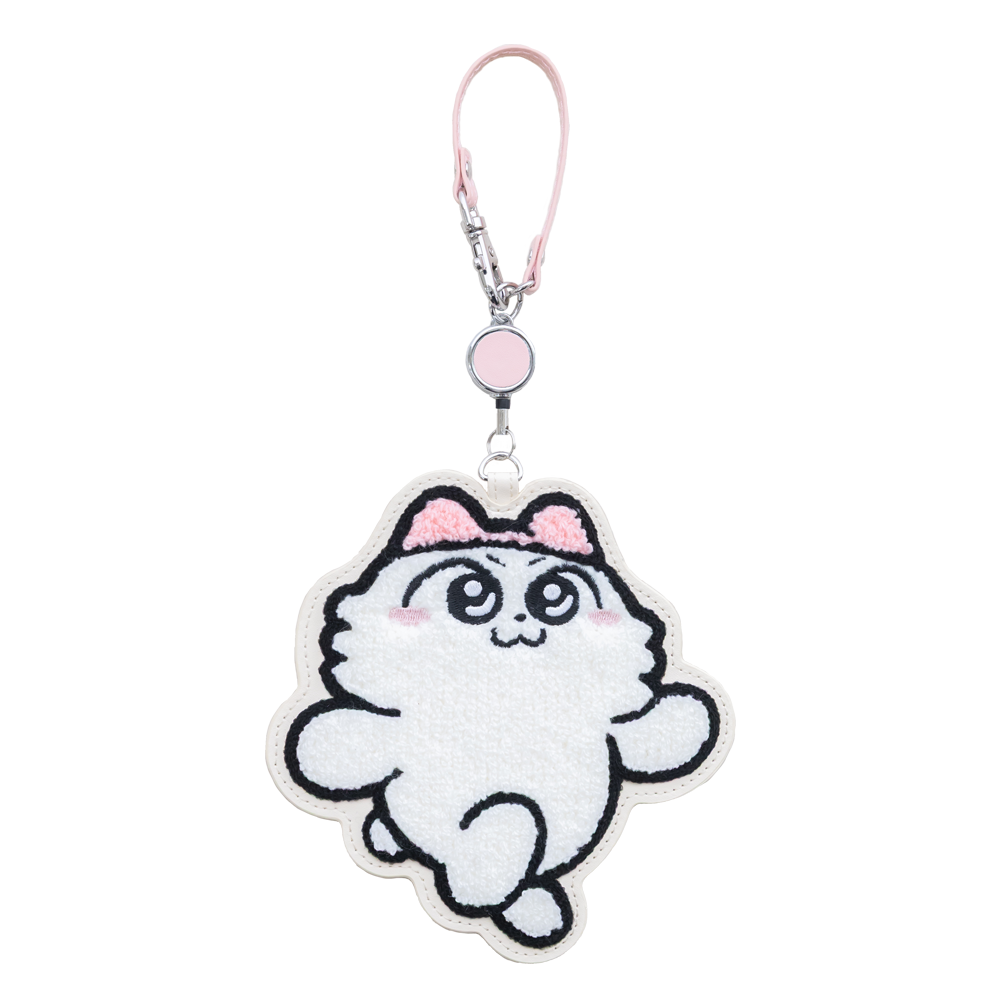 サガラ刺繡パスケース（ンめねこ）