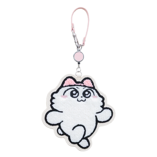 サガラ刺繡パスケース（ンめねこ）