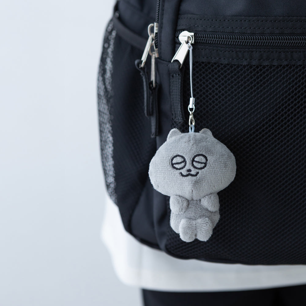 手のひらでおやすみマスコット（うすくろ）