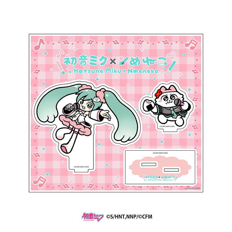 初音ミク×ンめねこ　アクリルスタンド