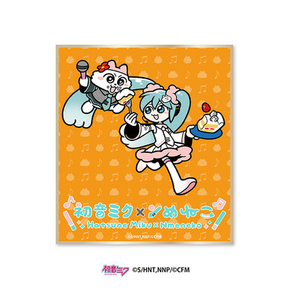 初音ミク×ンめねこ　トレーディング色紙（全5種）
