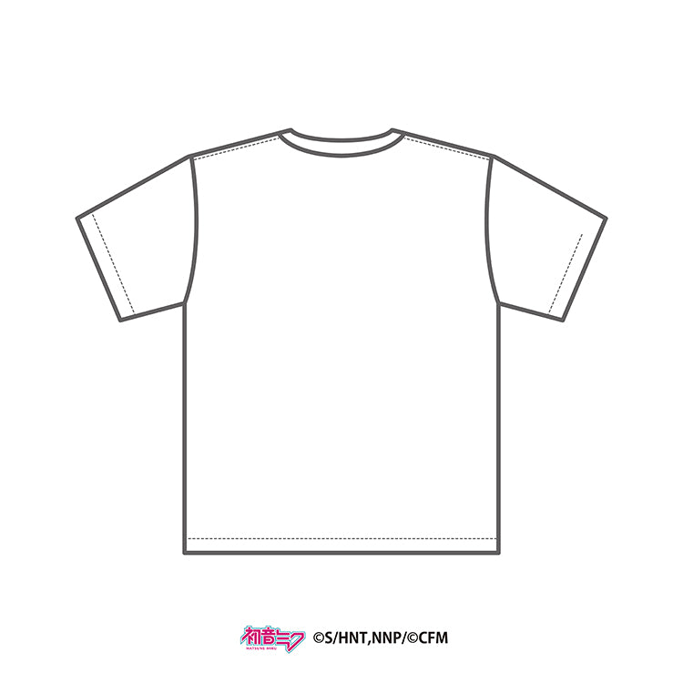 初音ミク×ンめねこ　Tシャツ