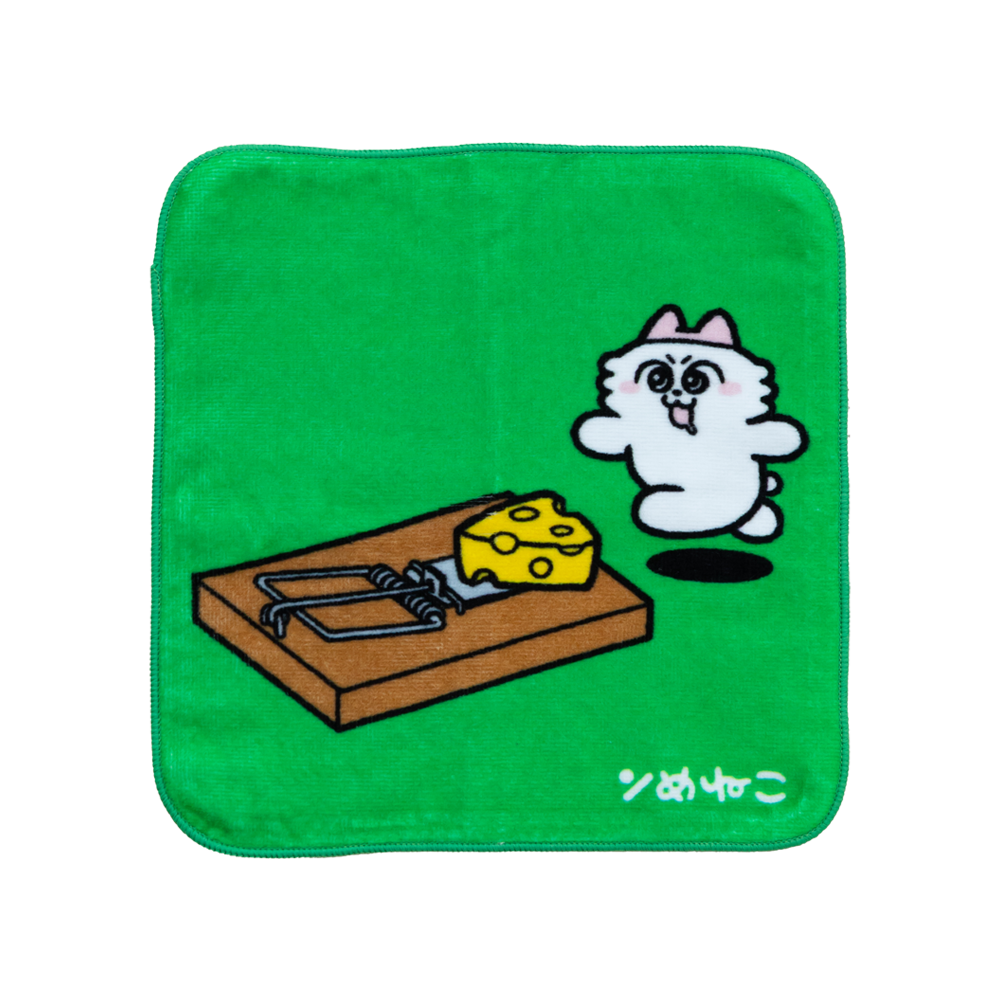 トレーディングハンカチ(トラップシリーズ)全5種 – ンめねこ トレーディングハンカチ(トラップシリーズ)全5種 – ンめねこ