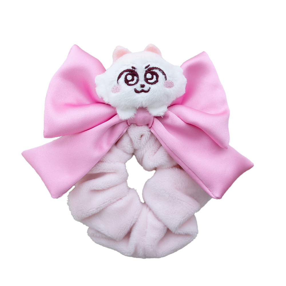 ンめねこビッグリボン シュシュ