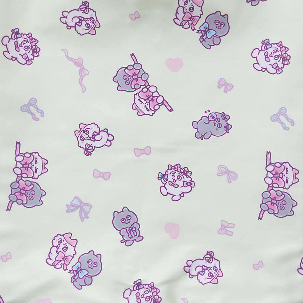 ンめねこビッグリボン トートバッグ