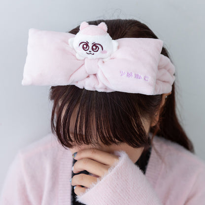 ンめねこビッグリボン ヘアバンド