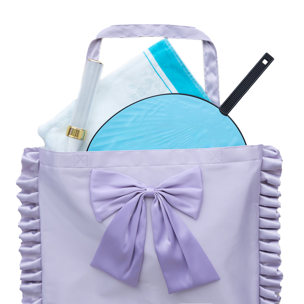 ンめねこビッグリボン トートバッグ