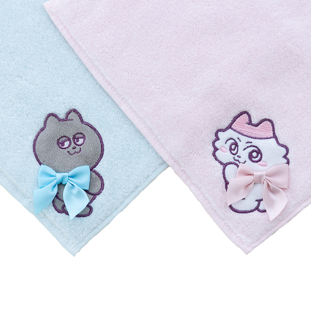 うすくろビッグリボン ハンカチ