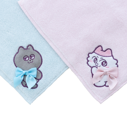 うすくろビッグリボン ハンカチ