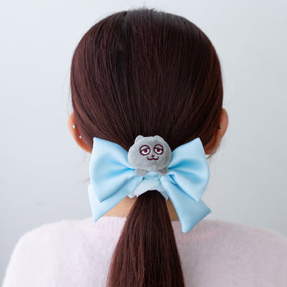 うすくろビッグリボン シュシュ