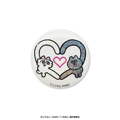 ンめねこ　トレーディングホログラム缶バッジ　全６種