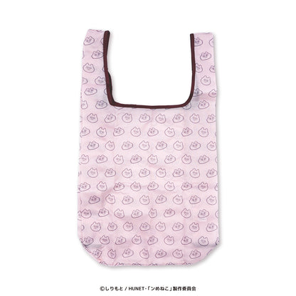 ンめねこ　ポーチ付きエコバッグ