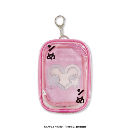 ンめねこ　クリアポーチ