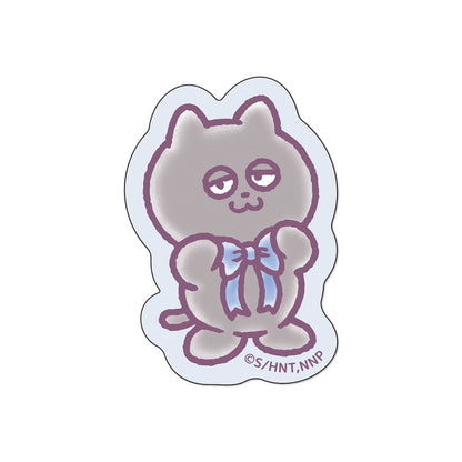 ンめねこビッグリボン ステッカー５枚セット