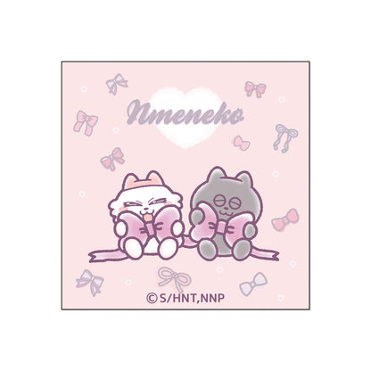 ンめねこビッグリボン ステッカー５枚セット
