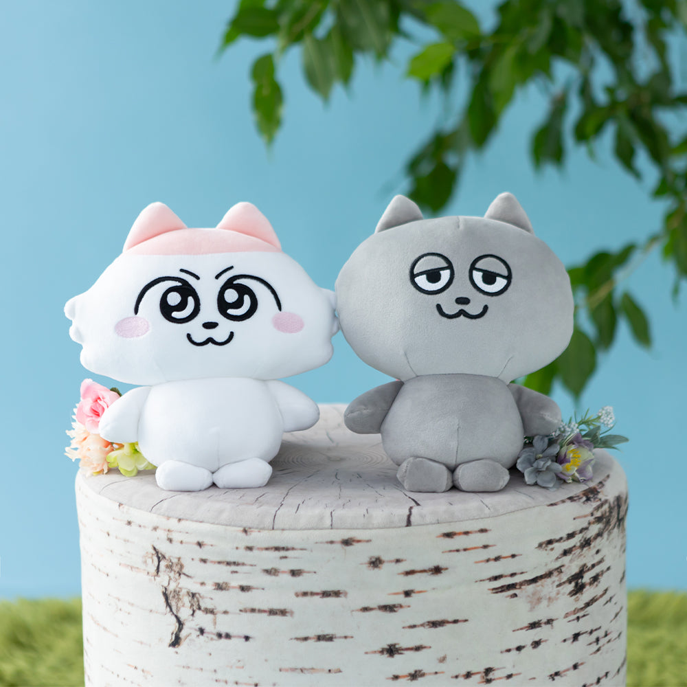 ンめねこ　うすくろ　ぬいぐるみ　セット ンめねこ カプセルトイ販売開始㊗️🎉／ 「ンめねこ＆うすくろ