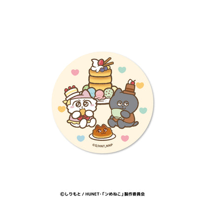 ンめねこスイーツパーティー ブラインド缶バッジ（全8種）