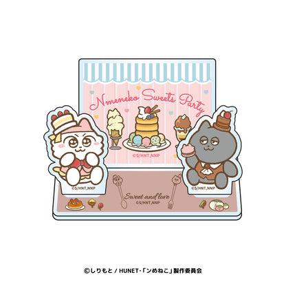 ンめねこスイーツパーティー アクリルスタンドA