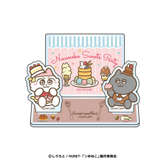 ンめねこスイーツパーティー アクリルスタンドA