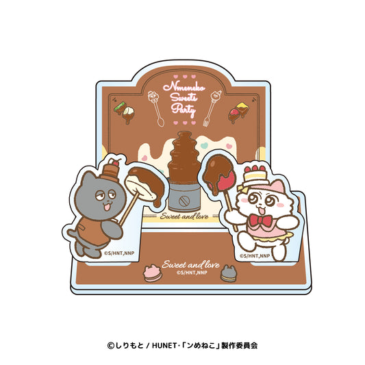 ンめねこスイーツパーティー アクリルスタンドB