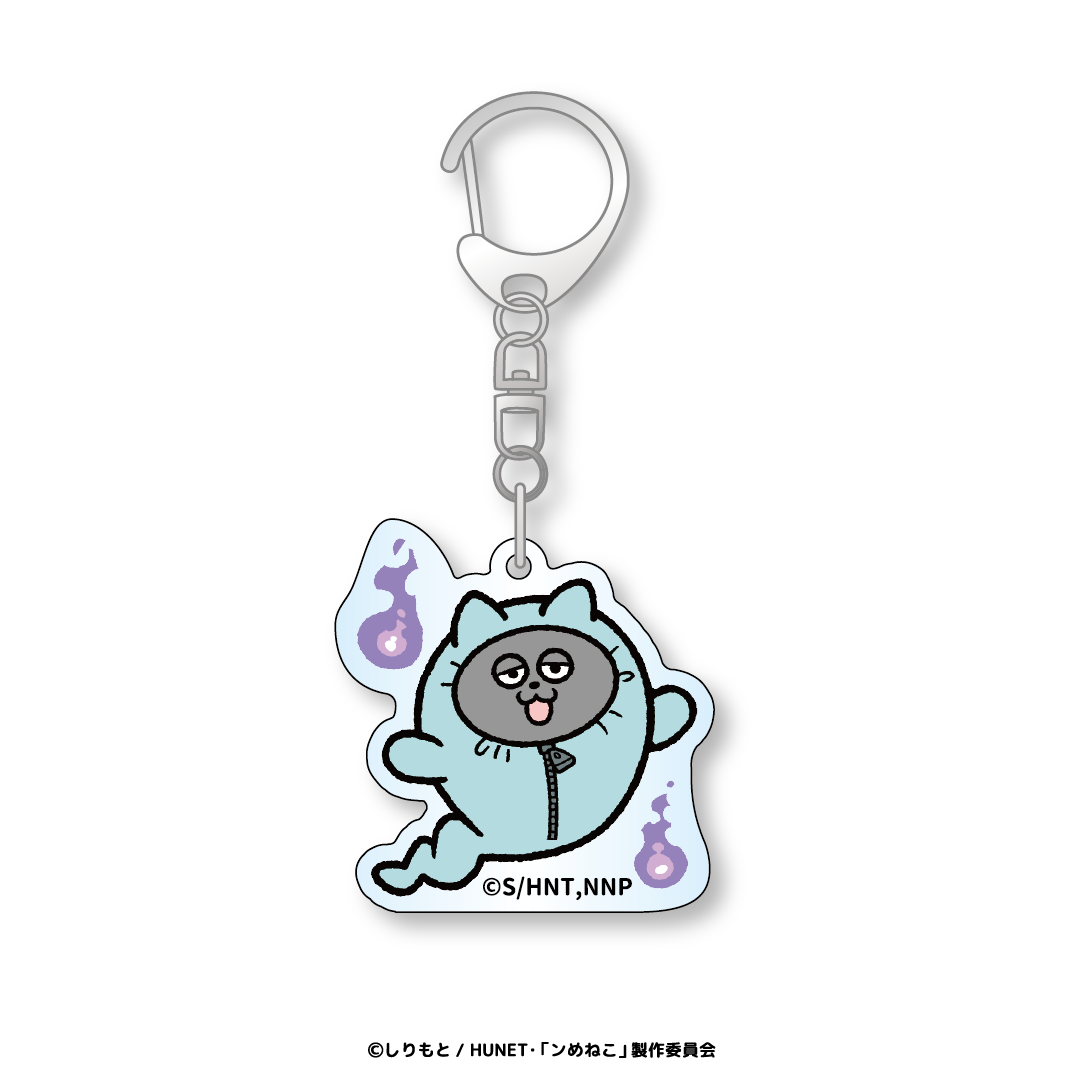 ンめねこ　トレーディングアクリルキーホルダー（ハロウィン）全5種