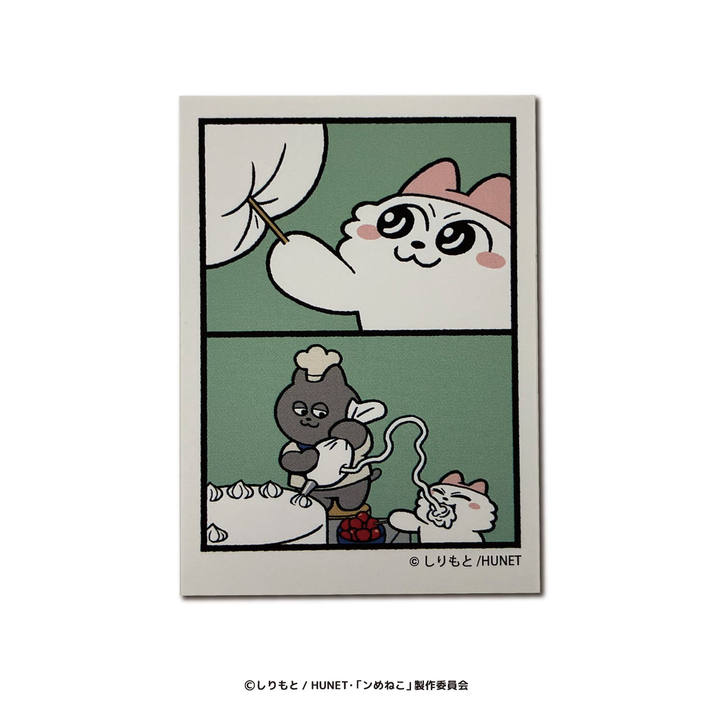 ンめねこ　漫画ステッカーセットA